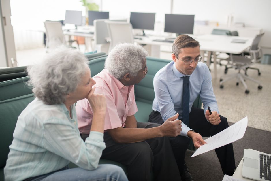 Meeting with a nonprofit credit counselor about a debt management plan
